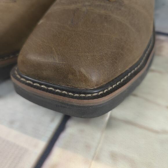 Justin Original Workboots 10 D Pulley 8 In Electrical Hazard Steel Toe Work main image 13